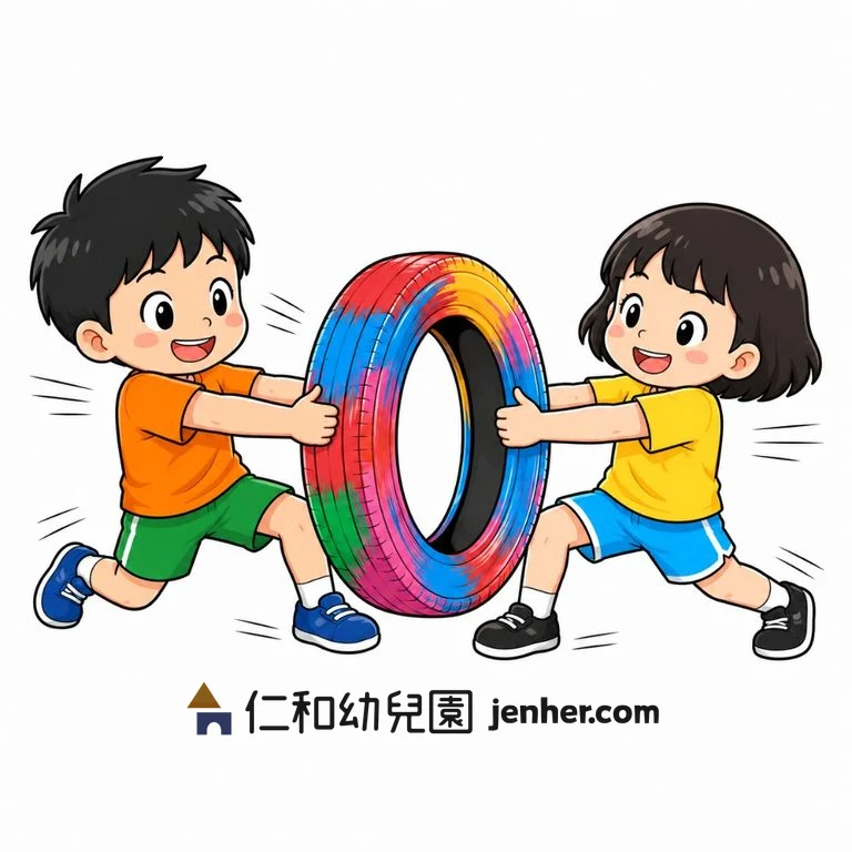 アクティビティ 8-5: タイヤ綱引き（パワーバトル）
